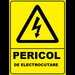 Placuta de avertizare pentru pericol de electrocutare
